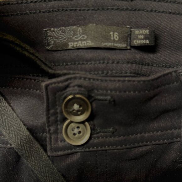 PrAna black Halle hiking pants 16 - Picture 3 of 7